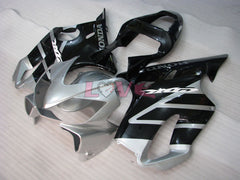 Factory Style - Black Silver Fairings and Bodywork For 2001-2003 CBR600F4i #LF4489