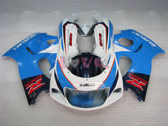 Factory Style - Blue White Fairings and Bodywork For 1996-1999 GSX-R750 #LF4293