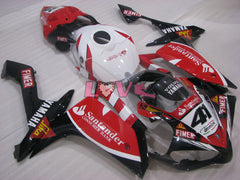 Santander - Red White Black Fairings and Bodywork For 2007-2008 YZF-R1 #LF3668