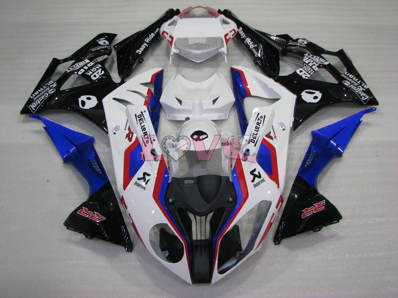 Castrol - Blue White Fairings and Bodywork For 2009-2014 S1000RR #LF4795