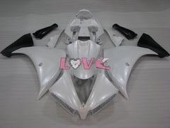 No sticker / decal Factory Style - White Fairings and Bodywork For 2009-2011 YZF-R1 #LF3653