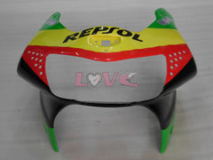Repsol - Red Yellow Green Fairings and Bodywork For 1998-1999 CBR919RR #LF7974