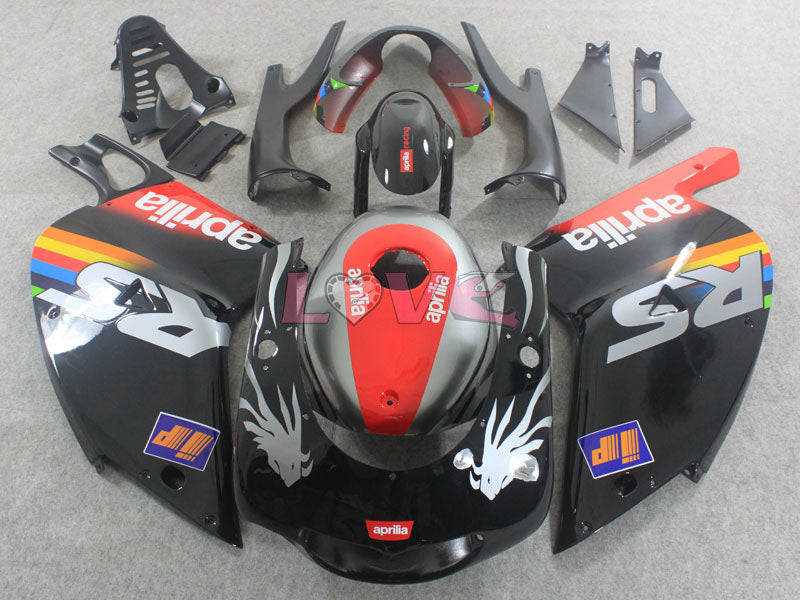 Factory Style - Black Grey Fairings and Bodywork For 2000-2005 RS125 #LF3096