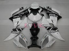 MOTUL - White Black Fairings and Bodywork For 2006-2007 YZF-R6 #LF3476