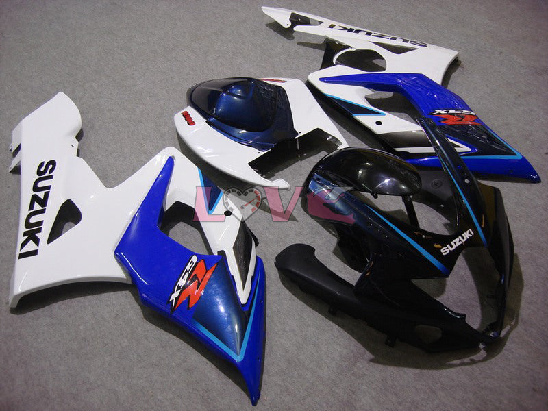 Factory Style - Blue White Fairings and Bodywork For 2005-2006 GSX-R1000 #LF5840