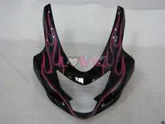 Flame - Red Black Fairings and Bodywork For 2004-2005 GSX-R600 #LF6649
