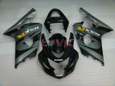Factory Style - Black Silver Fairings and Bodywork For 2004-2005 GSX-R600 #LF6455