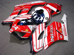 Moriwaki - Red White Fairings and Bodywork For 2004-2005 CBR1000RR #LF7319