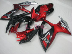 Factory Style - Red Black Fairings and Bodywork For 2006-2007 GSX-R600 #LF4033