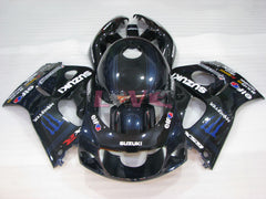 Customize - Black Fairings and Bodywork For 1997-2000 GSX-R600 #LF4297