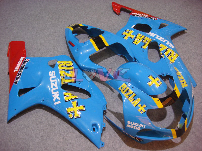 MOTUL Rizla+ - Red Blue Fairings and Bodywork For 2000-2002 GSX-R1000 #LF6056