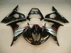 Factory Style - Black Grey Matte Fairings and Bodywork For 2005 YZF-R6 #LF3502