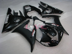 Factory Style - Black Matte Fairings and Bodywork For 2003-2004 YZF-R6 #LF6909