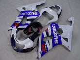 Factory Style - White Black Fairings and Bodywork For 2001-2003 GSX-R600 #LF4238