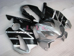 Factory Style - Black Silver Fairings and Bodywork For 2004-2007 CBR600F4i #LF4502
