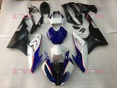 Factory Style - Blue White Black Fairings and Bodywork For 2015-2018 S1000RR #LF4649