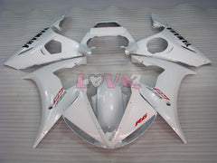 Factory Style - White Fairings and Bodywork For 2005 YZF-R6 #LF3514
