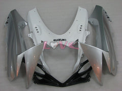 Factory Style - White Silver Fairings and Bodywork For 2011-2026 GSX-R600 #LF3884