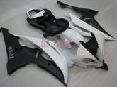 Factory Style - White Black Matte Fairings and Bodywork For 2008-2016 YZF-R6 #LF3410