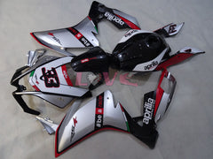 Bearacer - Red White Silver Fairings and Bodywork For 2004-2009 RS125 #LF3071