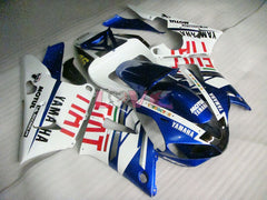 FIAT MOTUL - Blue White Fairings and Bodywork For 2000-2001 YZF-R1 #LF7070