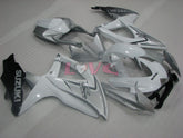Factory Style - White Grey Fairings and Bodywork For 2008-2010 GSX-R600 #LF3951