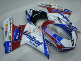 Unibat - Red Blue White Fairings and Bodywork For 2007-2009 1098 #LF3118