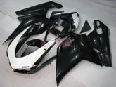 Factory Style - White Black Matte Fairings and Bodywork For 2008-2013 848 #LF5659