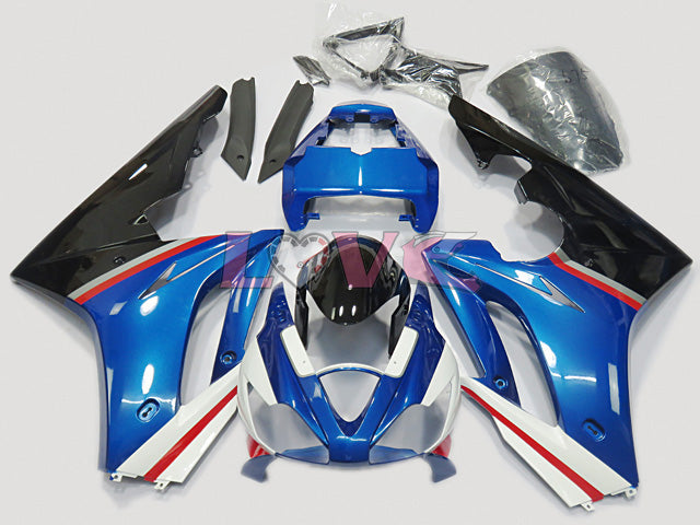 Factory Style - Blue Black Fairings and Bodywork For 2006-2008 Daytona 675 #LF4644