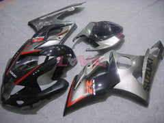 Factory Style - Black Silver Fairings and Bodywork For 2005-2006 GSX-R1000 #LF5866