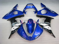 Factory Style - Blue White Black Fairings and Bodywork For 2005 YZF-R6 #LF3519