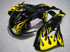 Customize - Yellow Black Fairings and Bodywork For 1997-2007 YZF1000R #LF7909