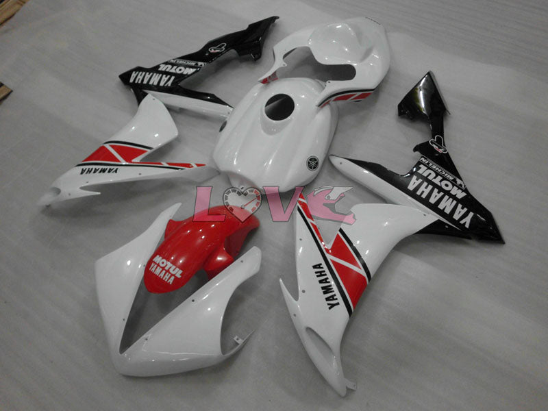 MOTUL - Orange White Black Fairings and Bodywork For 2004-2006 YZF-R1 #LF3713