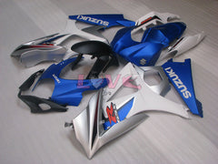 Factory Style - Blue White Fairings and Bodywork For 2007-2008 GSX-R1000 #LF3828