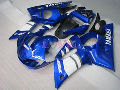 Factory Style - Blue White Fairings and Bodywork For 1998-2002 YZF-R6 #LF6835