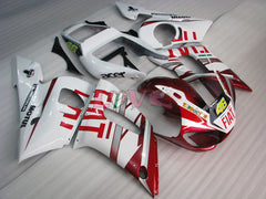 FIAT - Red White Fairings and Bodywork For 1998-2002 YZF-R6 #LF3355