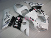 West - White Black Fairings and Bodywork For 2005-2006 NINJA ZX-6R #LF5965