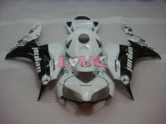 Jordan - White Black Fairings and Bodywork For 2006-2007 CBR1000RR #LF7217