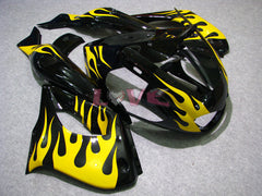 Customize - Yellow Black Fairings and Bodywork For 1997-2007 YZF1000R #LF7909