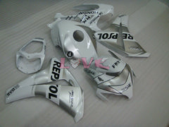 Repsol - White Silver Fairings and Bodywork For 2008-2011 CBR1000RR #LF7108