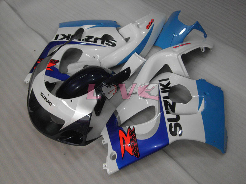 Lucky Strike - Red White Fairings and Bodywork For 1997-2000 GSX-R600 #LF4302