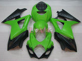 Factory Style - Green Black Matte Fairings and Bodywork For 2007-2008 GSX-R1000 #LF3829