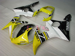 MOTUL - Yellow Black Fairings and Bodywork For 2005 YZF-R6 #LF5302