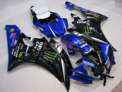 Monster - Blue Black Fairings and Bodywork For 2006-2007 YZF-R6 #LF3461