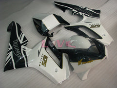 Factory Style - White Black Fairings and Bodywork For 2006-2008 Daytona 675 #LF3059