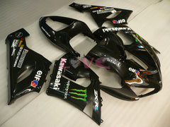 Monster - Black Fairings and Bodywork For 2005-2006 NINJA ZX-6R #LF3310