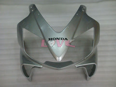 Factory Style - Black Silver Fairings and Bodywork For 2004-2007 CBR600F4i #LF7607