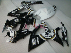 Lucky Strike MICHELIN MOTUL - White Black Fairings and Bodywork For 2006-2007 GSX-R600 #LF6342