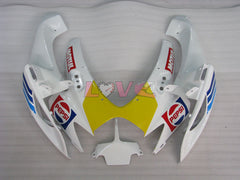 MICHELIN MOTUL PEPSI - Yellow White Fairings and Bodywork For 2006-2007 GSX-R600 #LF6261