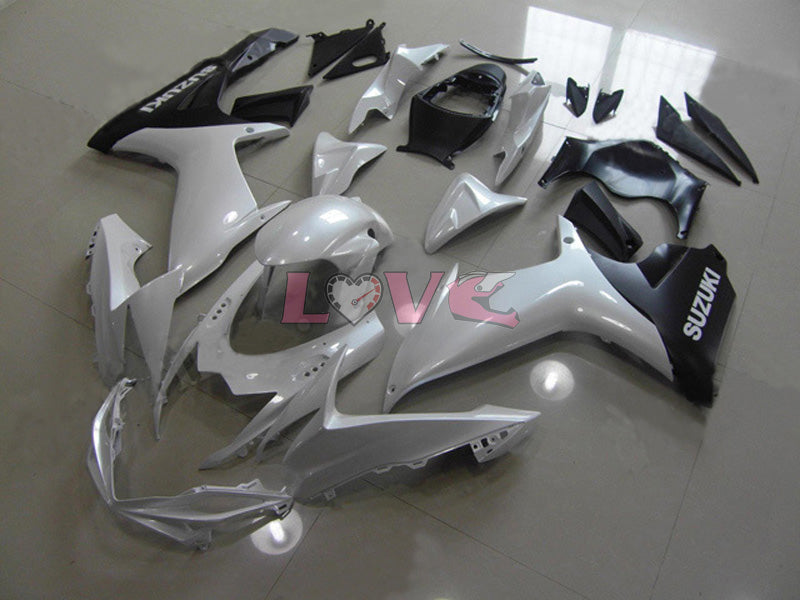 Factory Style - White Black Fairings and Bodywork For 2011-2026 GSX-R750 #LF6376
